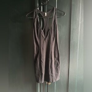 Free People racerback mini bodycon dress